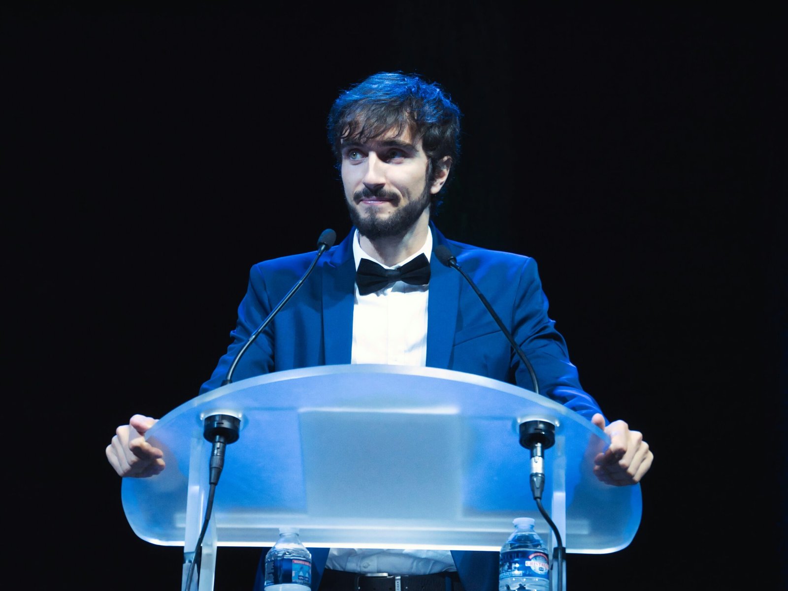 Executive Stage Presenter at Podium