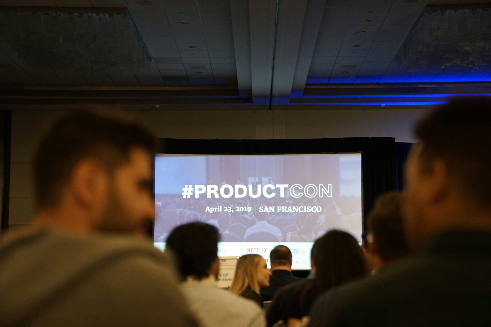 General Session Projection Screen Setup